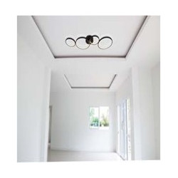 Cirque 4Lt Ring Flush  - Black Metal