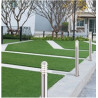 Louvre Outdoor Post - Stainless Steel Metal & Polycarbonate
