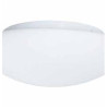 Tokyo  2Lt Flush - White Metal & Opal Glass