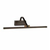 Bilbao  Picture Light - Black & Brushed Gold Metal