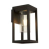 Atlanta Outdoor Wall Light - Black Metal & Polycarbonate