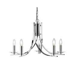 Ascona 5Lt Pendant - Chrome...