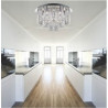 Beatrix 8Lt Flush - Chrome Metal & Crystal