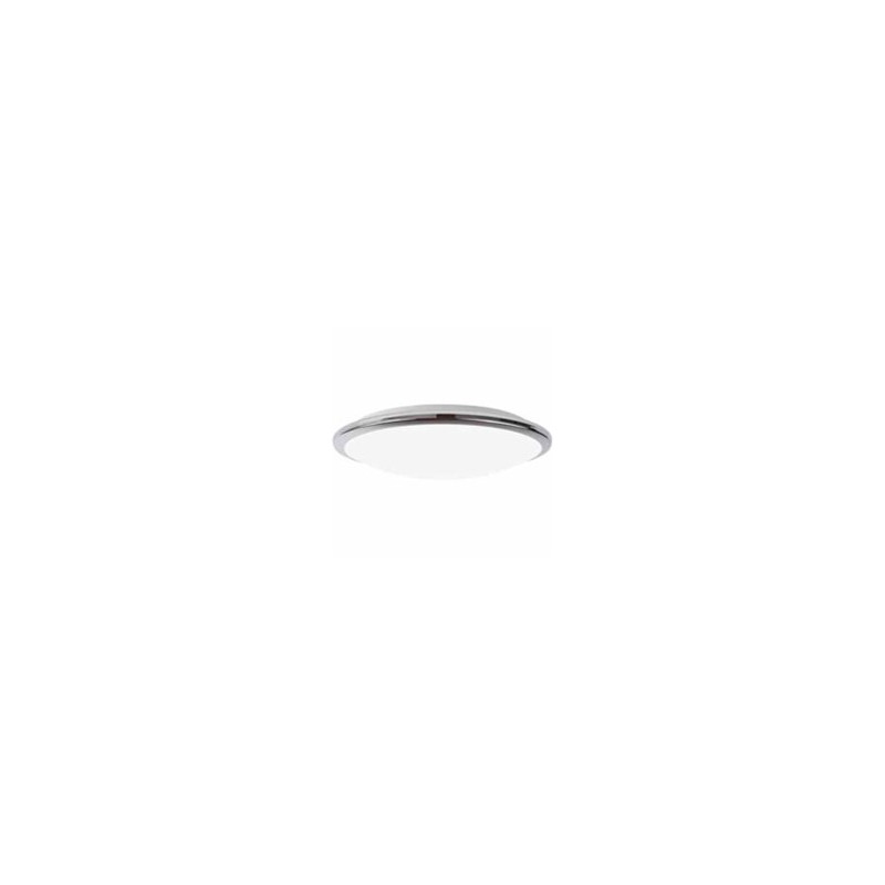 Knutsford Flush  - Chrome Metal & Glass