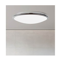 Knutsford Flush  - Chrome Metal & Glass