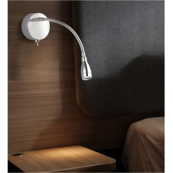 Flexy Wall Light  - Chrome Metal