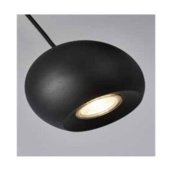 Eindhoven  4Lt Bar Pendant - Sand Black Metal