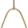 Avalon  Pendant  - Gold Metal & Opal Glass