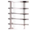 Louvre Outdoor Post - Stainless Steel & Polycarbonate, IP44