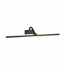 Bilbao  Picture Light - Black & Brushed Gold Metal
