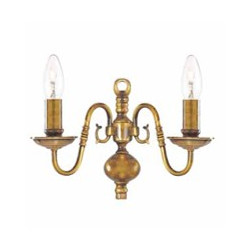 Flemish 2Lt Wall Light -...