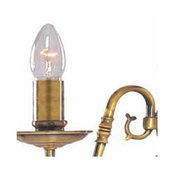 Flemish 2Lt Wall Light - Solid Brass Metal