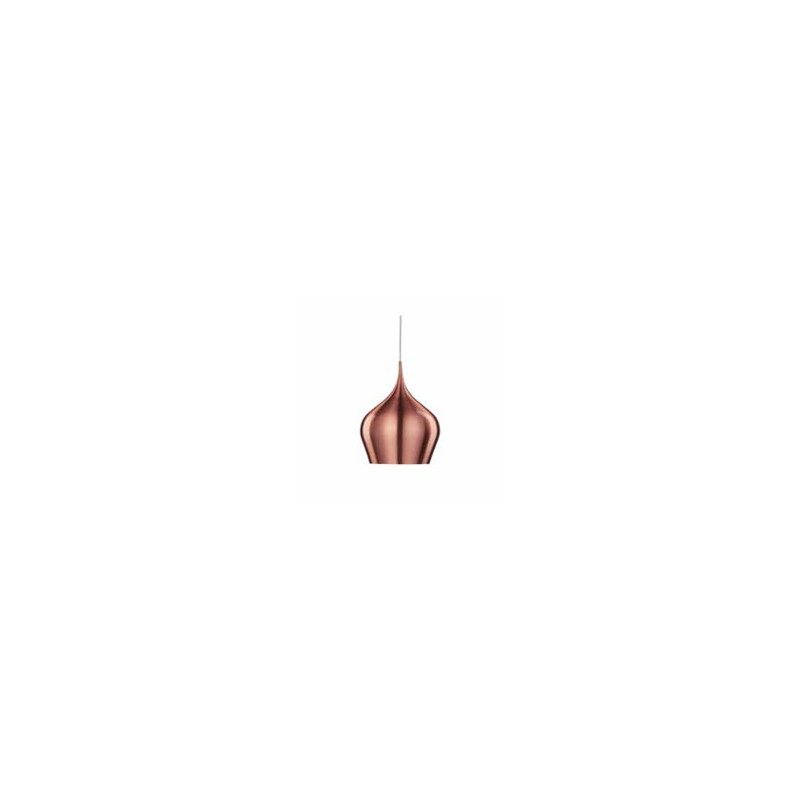 Vibrant Pendant  - Metallic Pink Metal