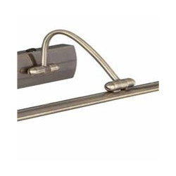 Barcelona  Picture Light - Antique Brass Metal