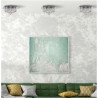 Hanna 4Lt Flush  - Chrome Metal & Clear Crystal