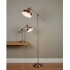Macbeth Floor Lamp - Antique Copper Metal