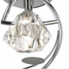 Sierra 4Lt Semi-Flush - Chrome & Clear Glass