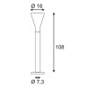 Alpa cone 100, anthracite