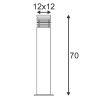 Arrock granite 70, e27, max. 15w