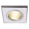Spot carré encastrable blanc FGL OUT GU10