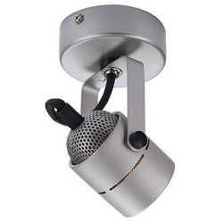 Spot blanc 79 gu10 avec patere 230v