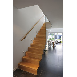 Luminaire encastres muraux gris Frame curve led