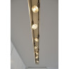 spot gris argent puri avec adaptateur, Rail 1 allumage