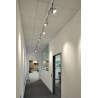 Easytec ii, gris argent, spot yoki es111 avec anneau deco, gris argent