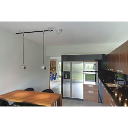 Easytec ii chrome/noir, light eye suspension es111, chrome