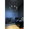 Easytec ii chrome/noir, light eye suspension es111, chrome
