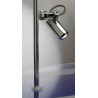 Mini alu track guide de fixation pour etagere, 2 pces
