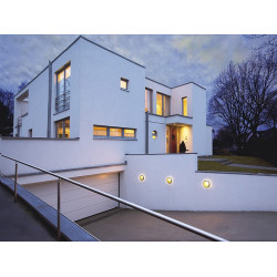 Bulan - applique e14 11w max - gris argent