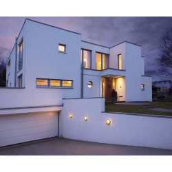 Bulan - applique e14 11w max - gris argent