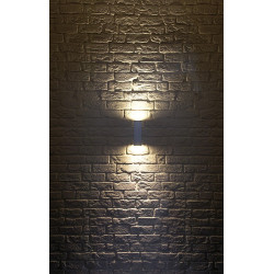 Theowall out, applique gris argent