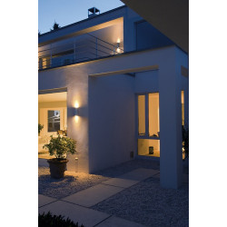 Theowall out, applique gris argent