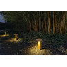 Rusty pathlight 40 cm, borne gx53, fonte rouillee