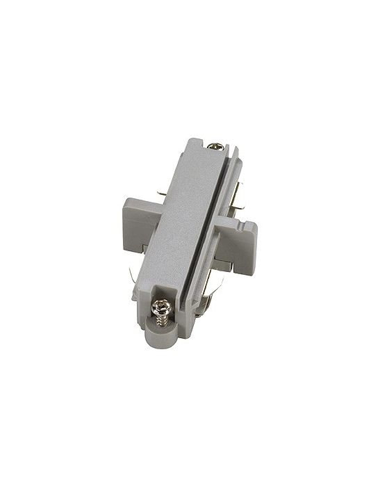 Rail 1 allumage, connecteur en ligne elec gris argent