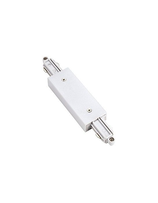 Rail 1 allumage, connecteur en ligne elec + alim blanc