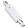 Rail 1 allumage, connecteur en ligne elec + alim blanc