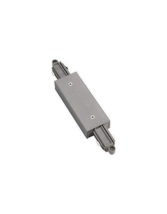 Rail 1 allumage, connecteur en ligne elec + alim gris argent