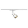 SPOTpuri BLANC tete de spot avec adaptateur POUR Rail 1 allumage , gu10, 50w