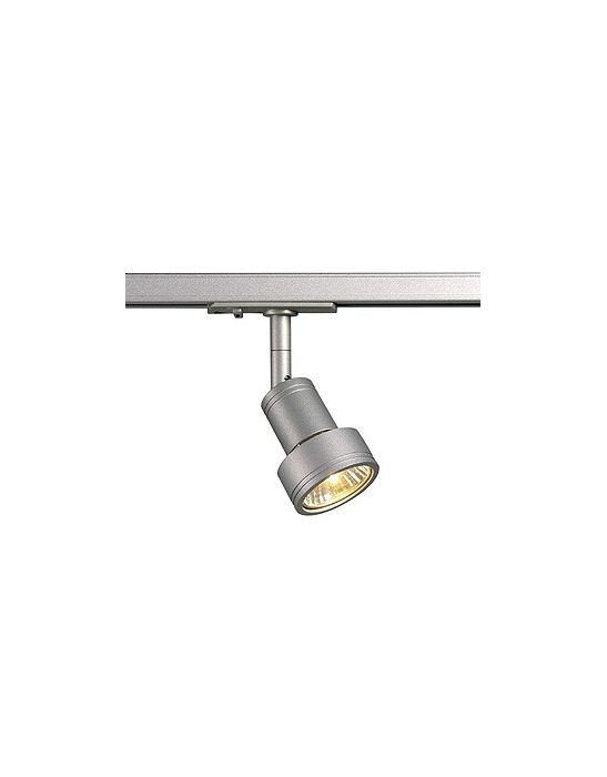 spot gris argent puri avec adaptateur, Rail 1 allumage