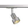 spot gris argent puri avec adaptateur, Rail 1 allumage