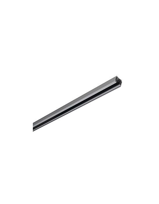 Rail 3 allumages eutrac, rail 1 m, gris argent
