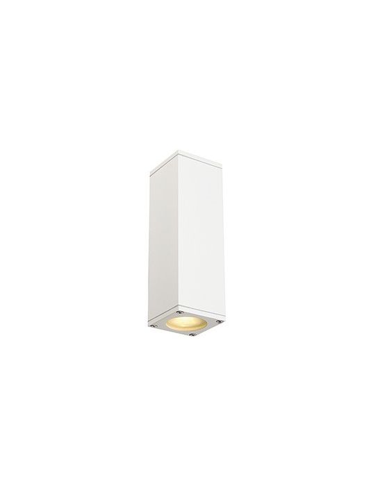 THEO UP/DOWN OUT GU10, APPLIQUE CARREE BLANCHE, max. 2x35W