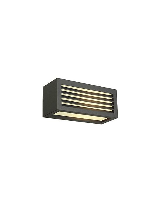 APPLIQUE CARREE BOX-L E27, ANTHRACITE, E27, max. 18W