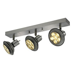 Spot gu10 Asto III, alu brosse