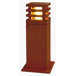 Rusty 40 carree fonte rouillee