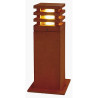 Rusty 40 carree fonte rouillee