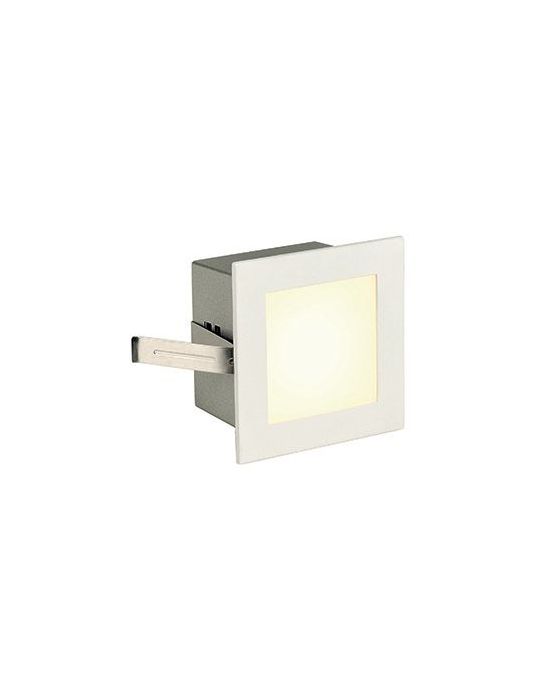 Encastré FRAME BASIC LED, carré, blanc mat, LED blanc chaud